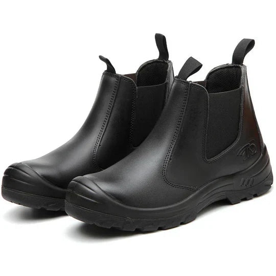 Joost | Veiligheidsschoenen Heren Leer Antislip Instapper