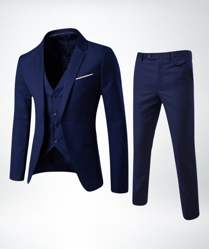 Joris | Driedelig Pak met Gilet Jas Heren Slim Fit