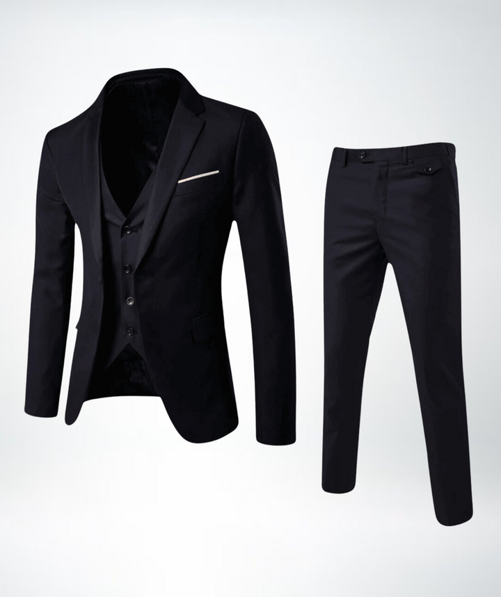 Joris | Driedelig Pak met Gilet Jas Heren Slim Fit