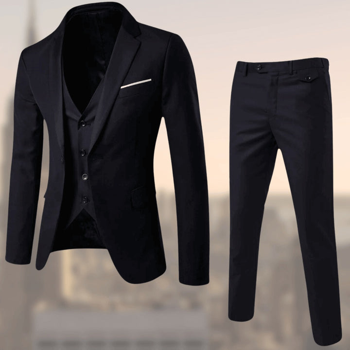 Joris | Driedelig Pak met Gilet Jas Heren Slim Fit