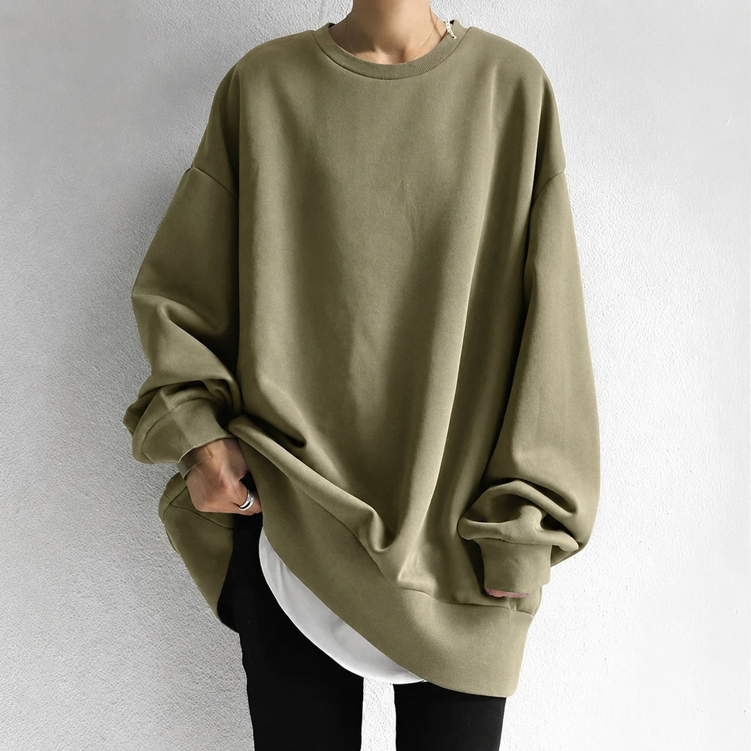 Julia | Oversized Sweater Dames Lange Mouwen Ronde Hals