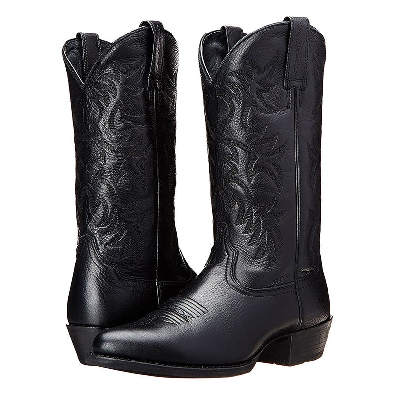 Juniper | Women's Western Cowgirl Boots Embroidered Mid Calf