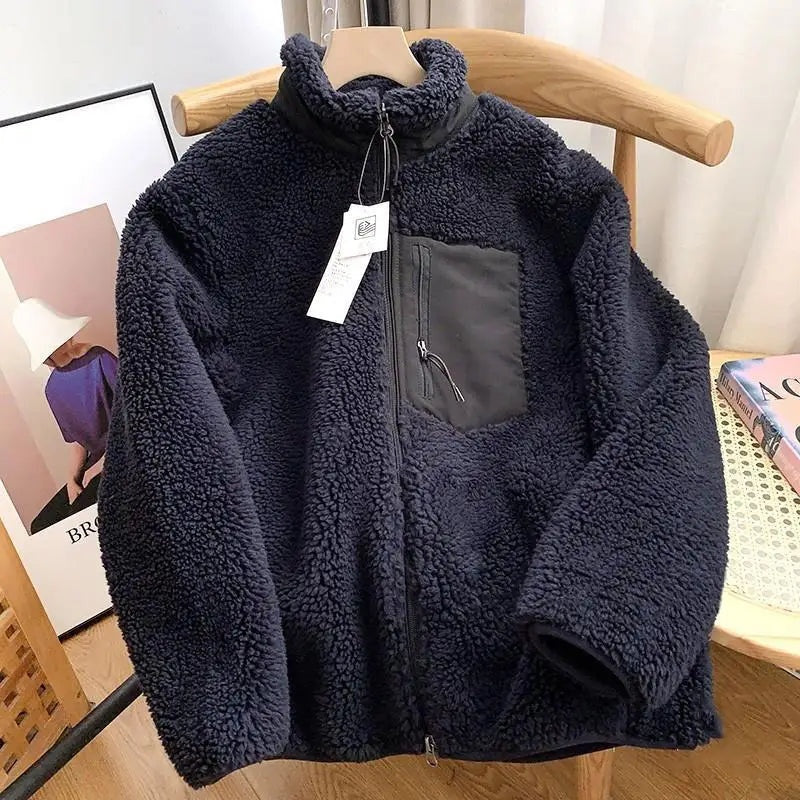 Lara | Teddyjack Winter Jassen Dames Sherpa Fleece Rits
