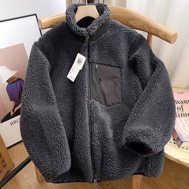 Lara | Teddyjack Winter Jassen Dames Sherpa Fleece Rits