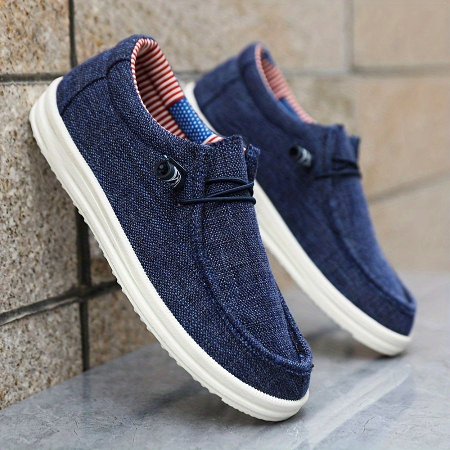 Lars | Canvas Loafer Heren Schoenen Lichtgewicht