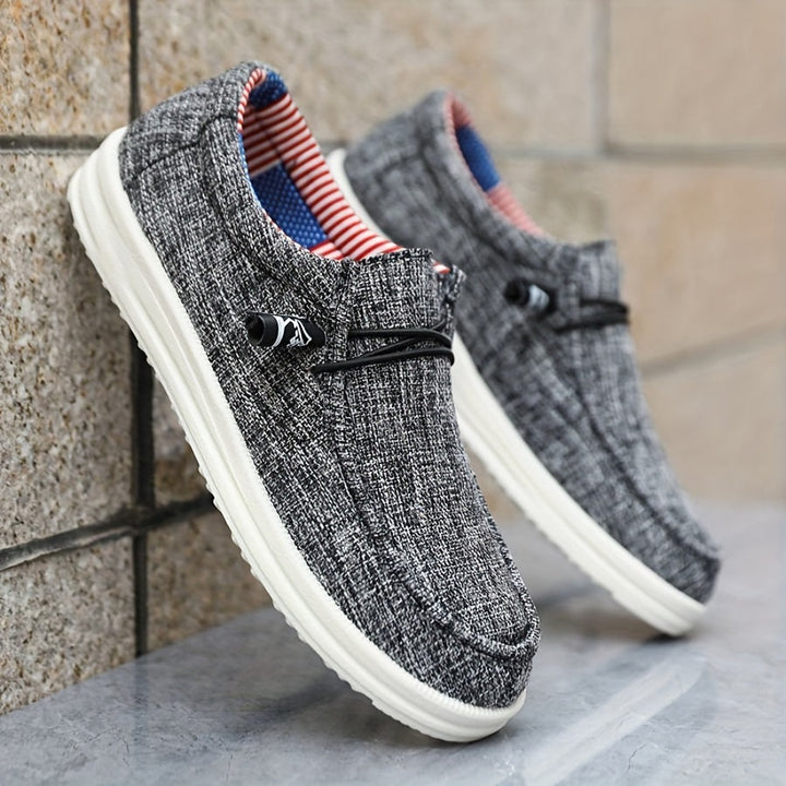 Lars | Canvas Loafer Heren Schoenen Lichtgewicht