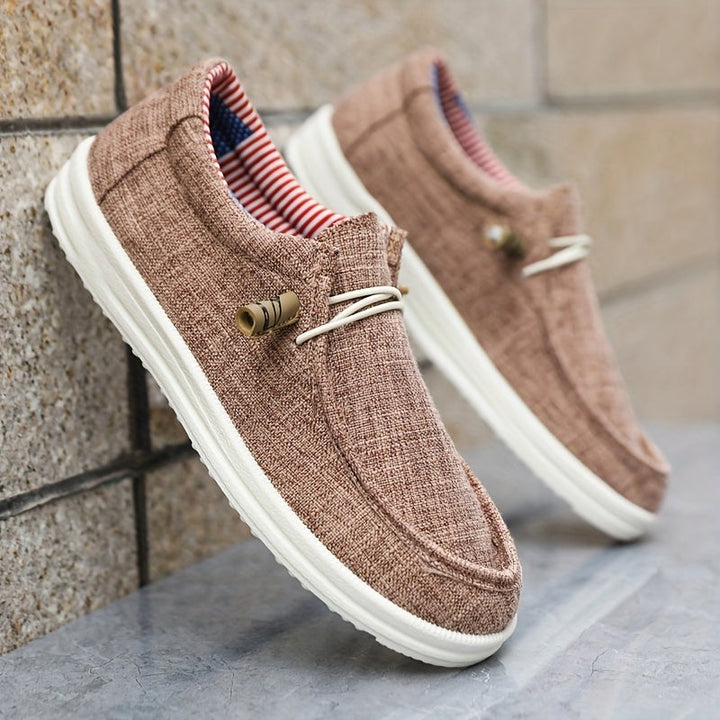 Lars | Canvas Loafer Heren Schoenen Lichtgewicht