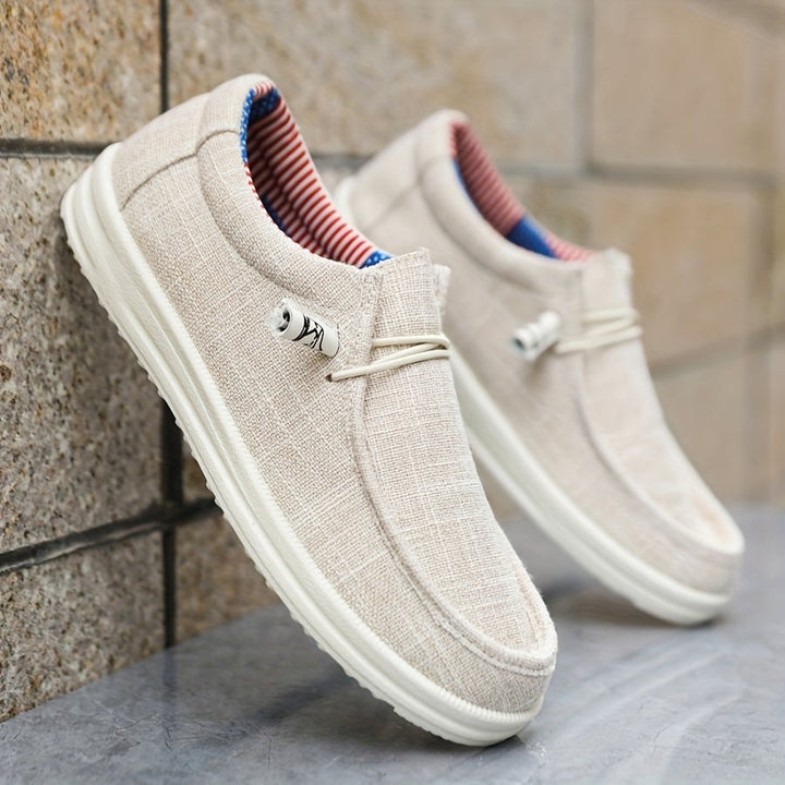 Lars | Canvas Loafer Heren Schoenen Lichtgewicht