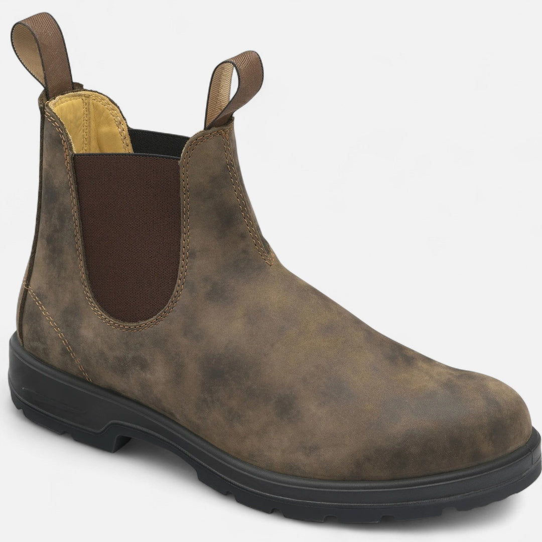 Lars | Chelsea Boots Leer Heren Enkellaarsjes Instap