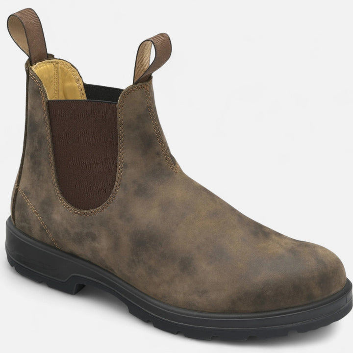 Lars | Chelsea Boots Leer Heren Enkellaarsjes Instap