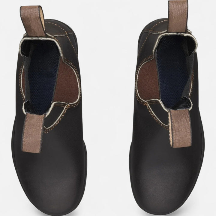Lars | Chelsea Boots Leer Heren Enkellaarsjes Instap