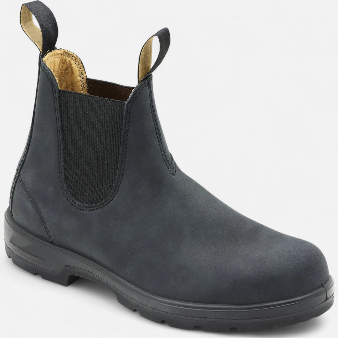 Lars | Chelsea Boots Leer Heren Enkellaarsjes Instap