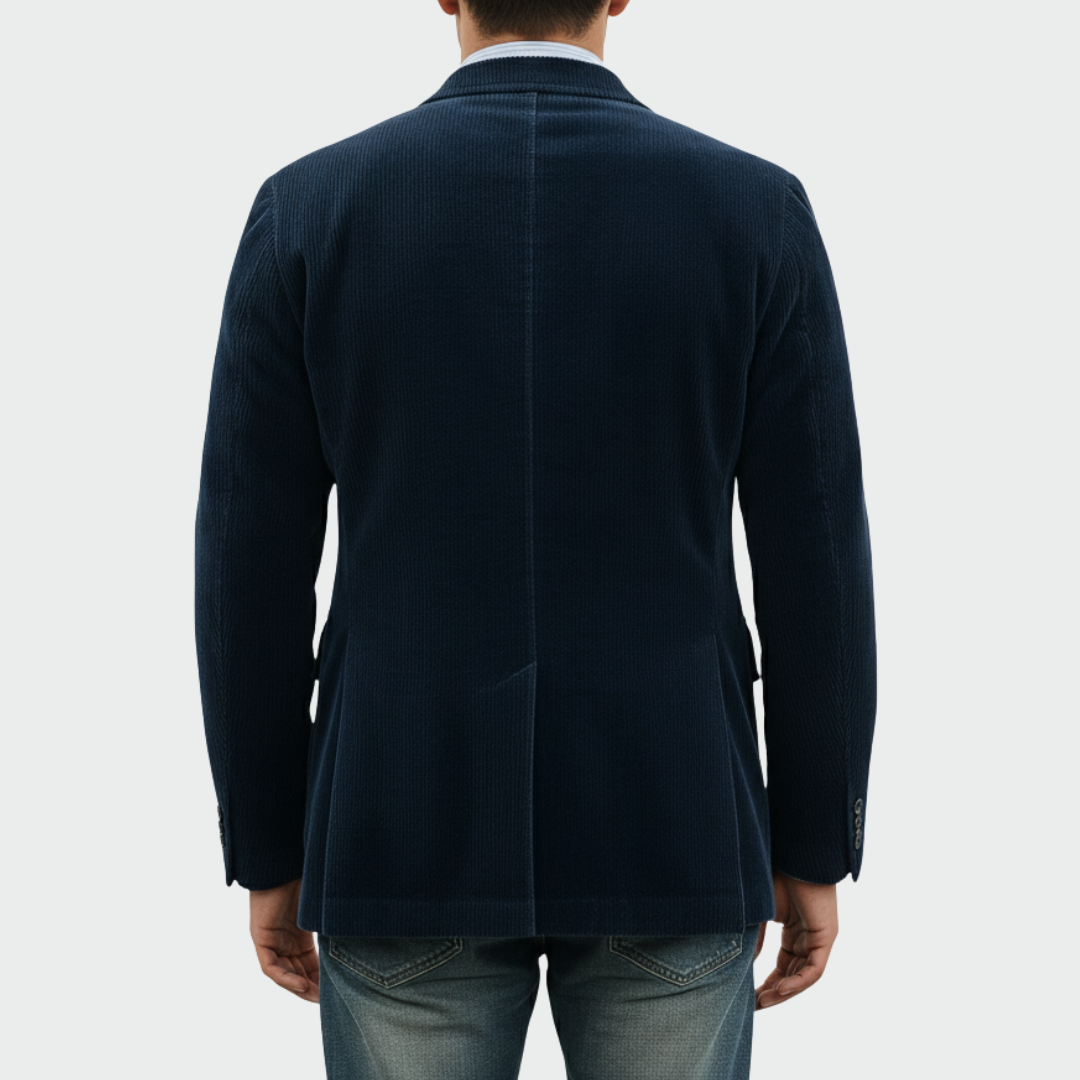Lars | Colbert Heren Ribfluweel met Gilet Smart-Casual