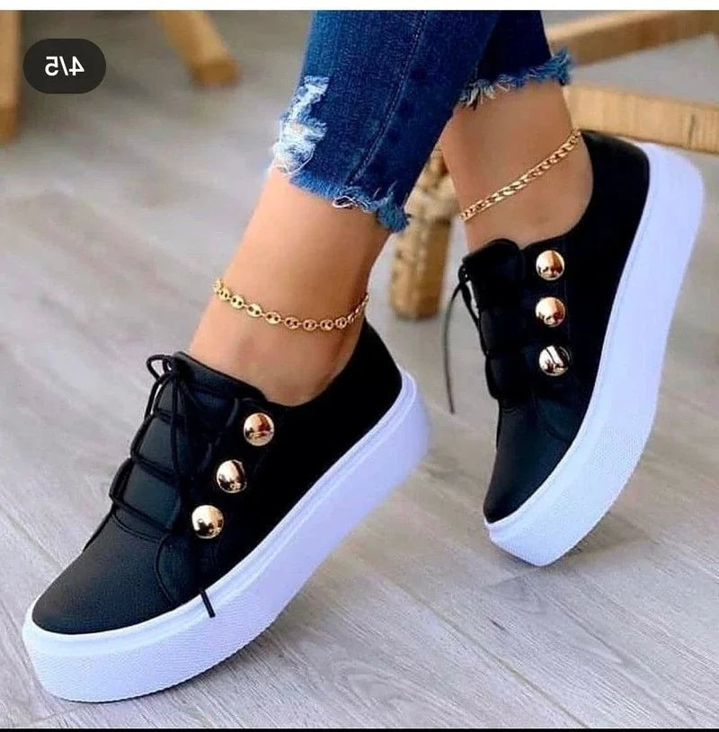 Lotte | Sneakers Dames Platform Studs