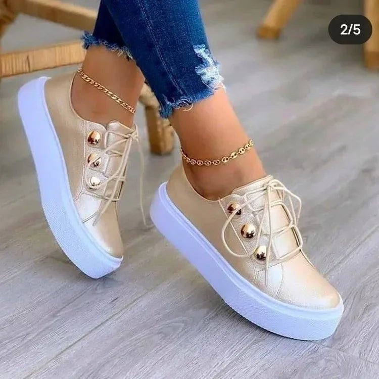 Lotte | Sneakers Dames Platform Studs