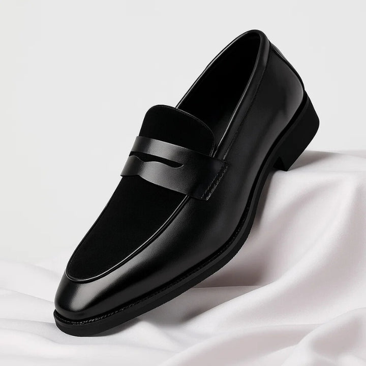 Lucas | Penny Loafers Heren Leer Suède