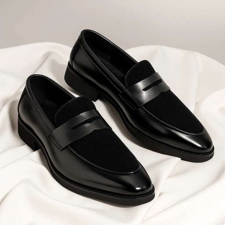 Lucas | Penny Loafers Heren Leer Suède