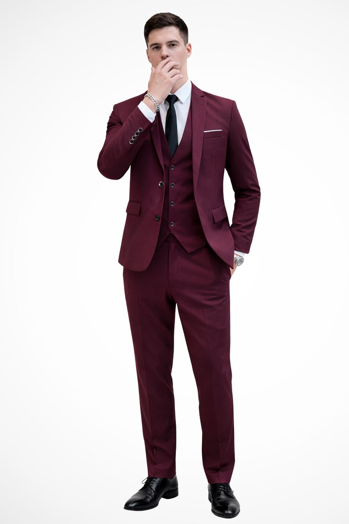 Maarten | Driedelig Heren Pak Slim Fit Colbert Heren Bruiloft