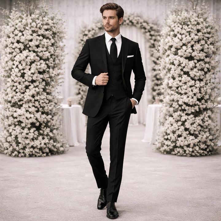 Maarten | Driedelig Pak Heren Slim Fit Bruiloft Set