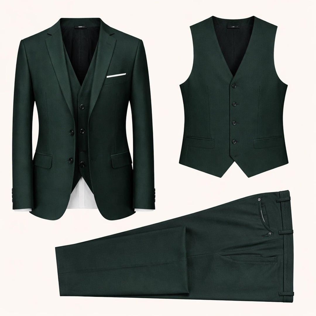 Maarten | Driedelig Pak Heren Slim Fit Bruiloft Set