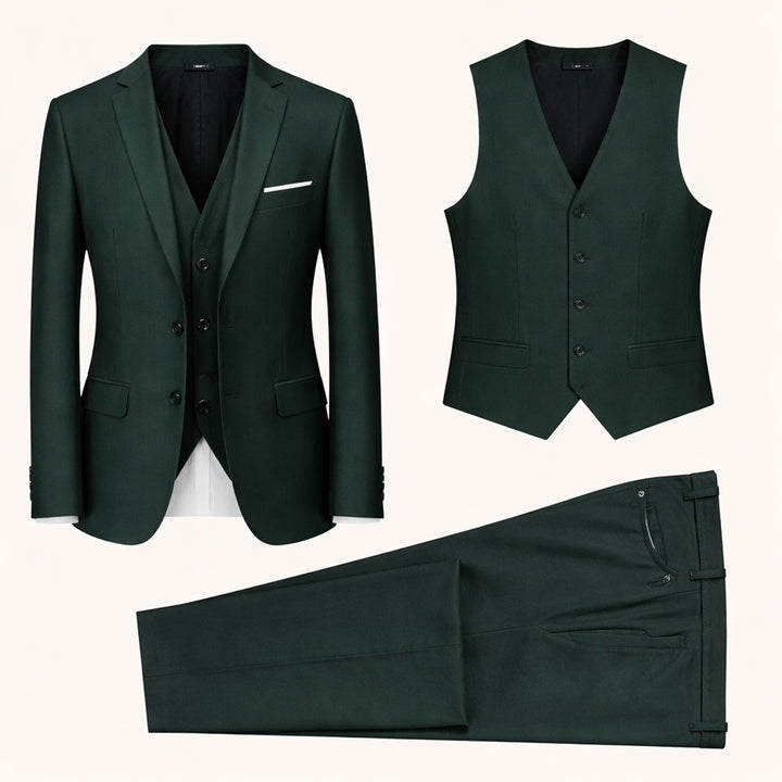 Maarten | Driedelig Pak Heren Slim Fit Bruiloft Set