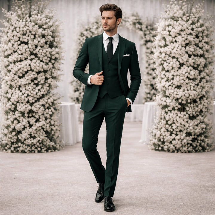 Maarten | Driedelig Pak Heren Slim Fit Bruiloft Set