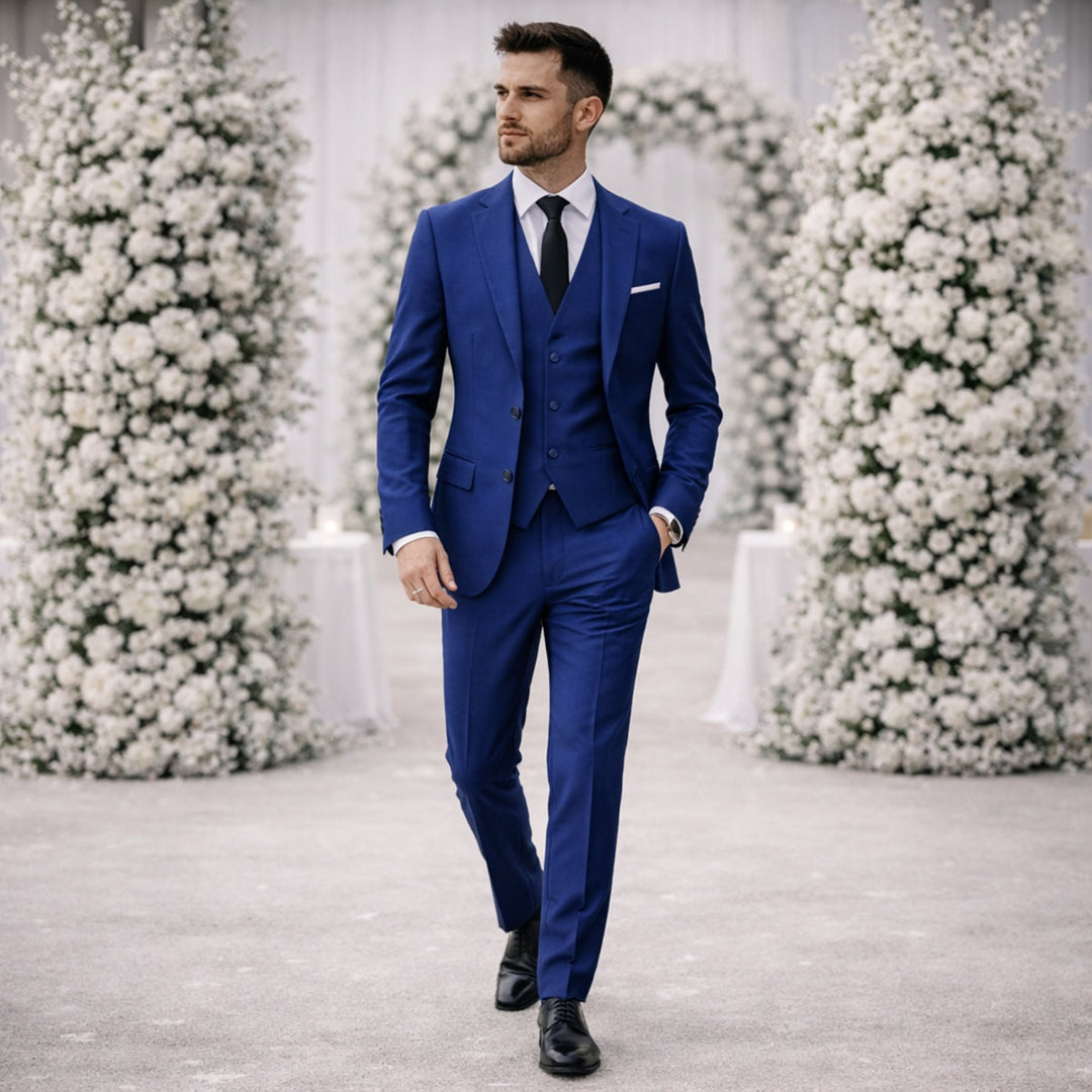 Maarten | Driedelig Pak Heren Slim Fit Bruiloft Set