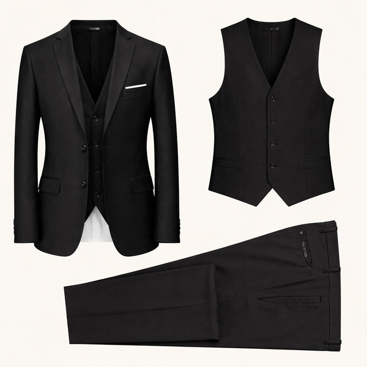 Maarten | Driedelig Pak Heren Slim Fit Bruiloft Set