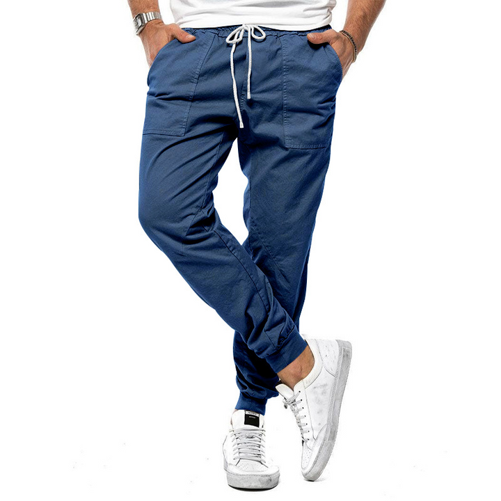 Maarten | Joggingbroek Heren Slim Fit Trekkoord Enkelmanchetten