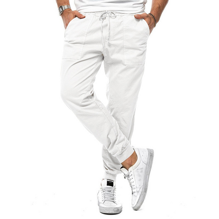 Maarten | Joggingbroek Heren Slim Fit Trekkoord Enkelmanchetten