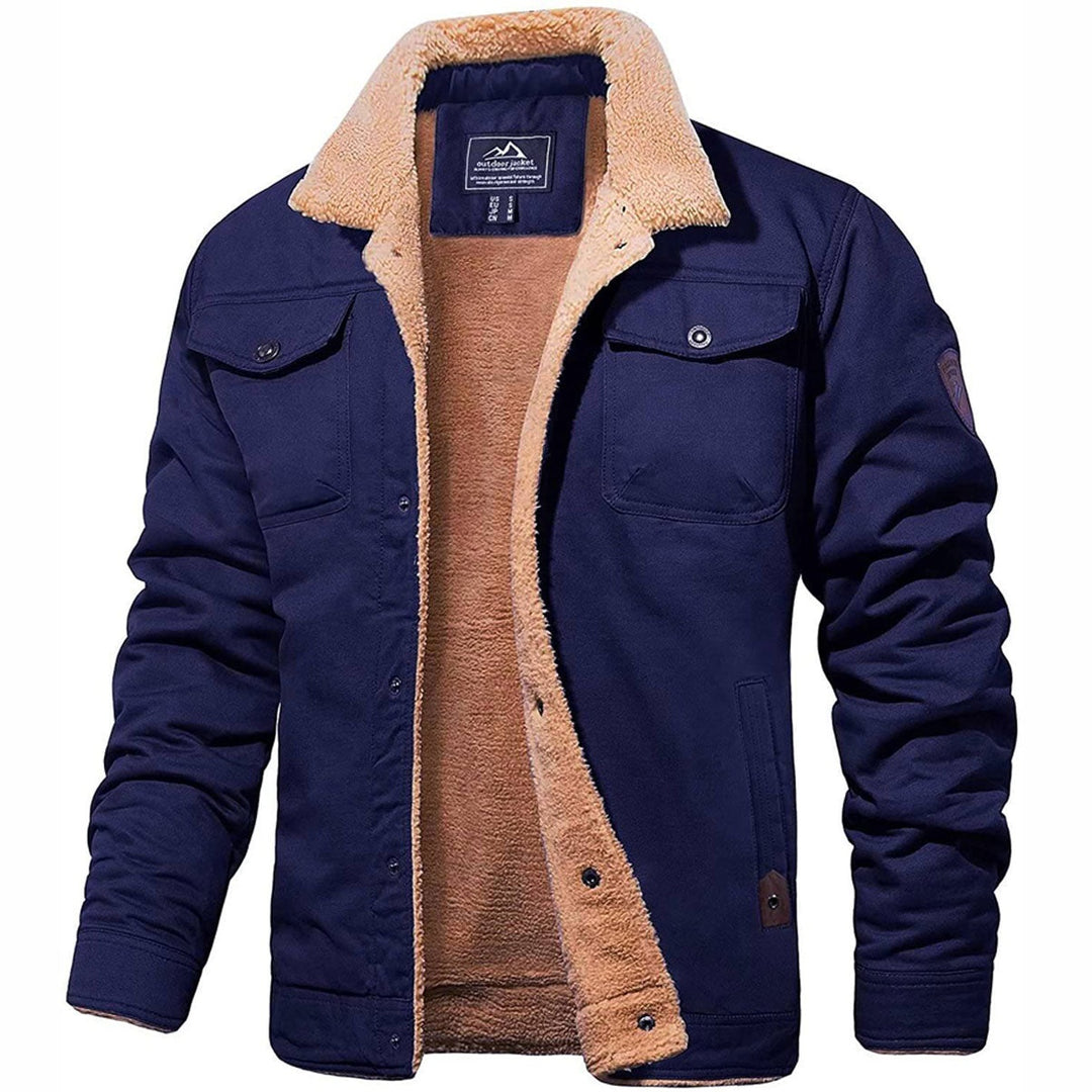 Maarten | Sherpa Lined Jack Heren Winter Gevoerd