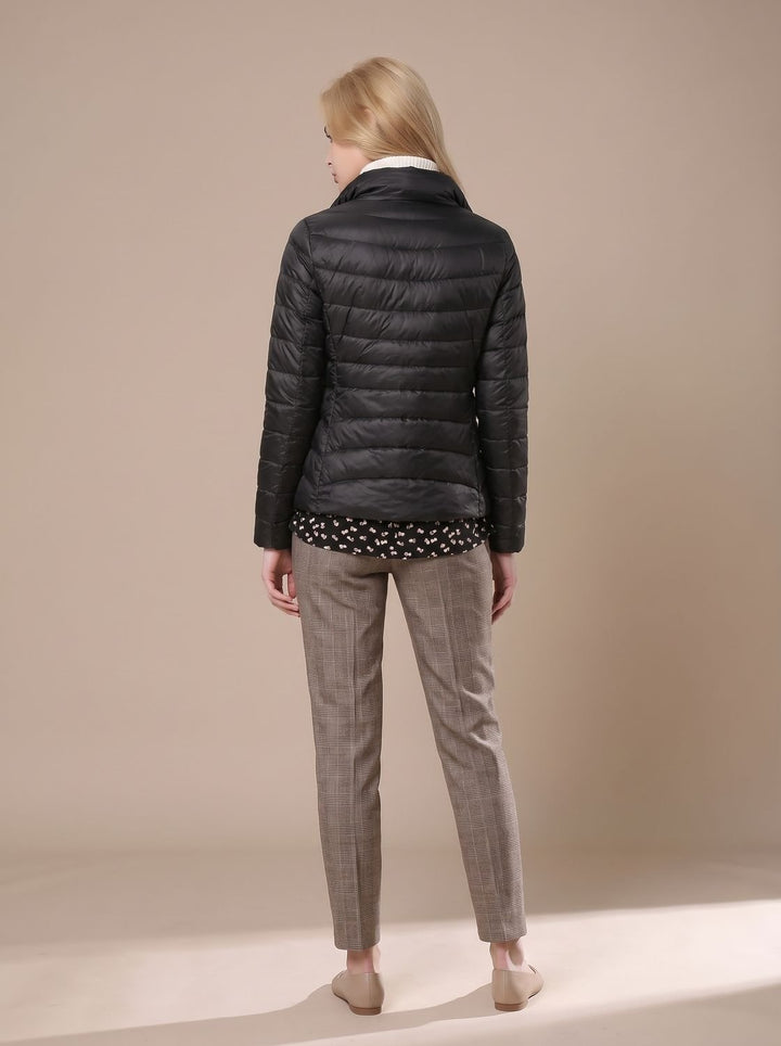 Marguerite | Women's Lightweight Quilted Down Jacket with Stand Collar
