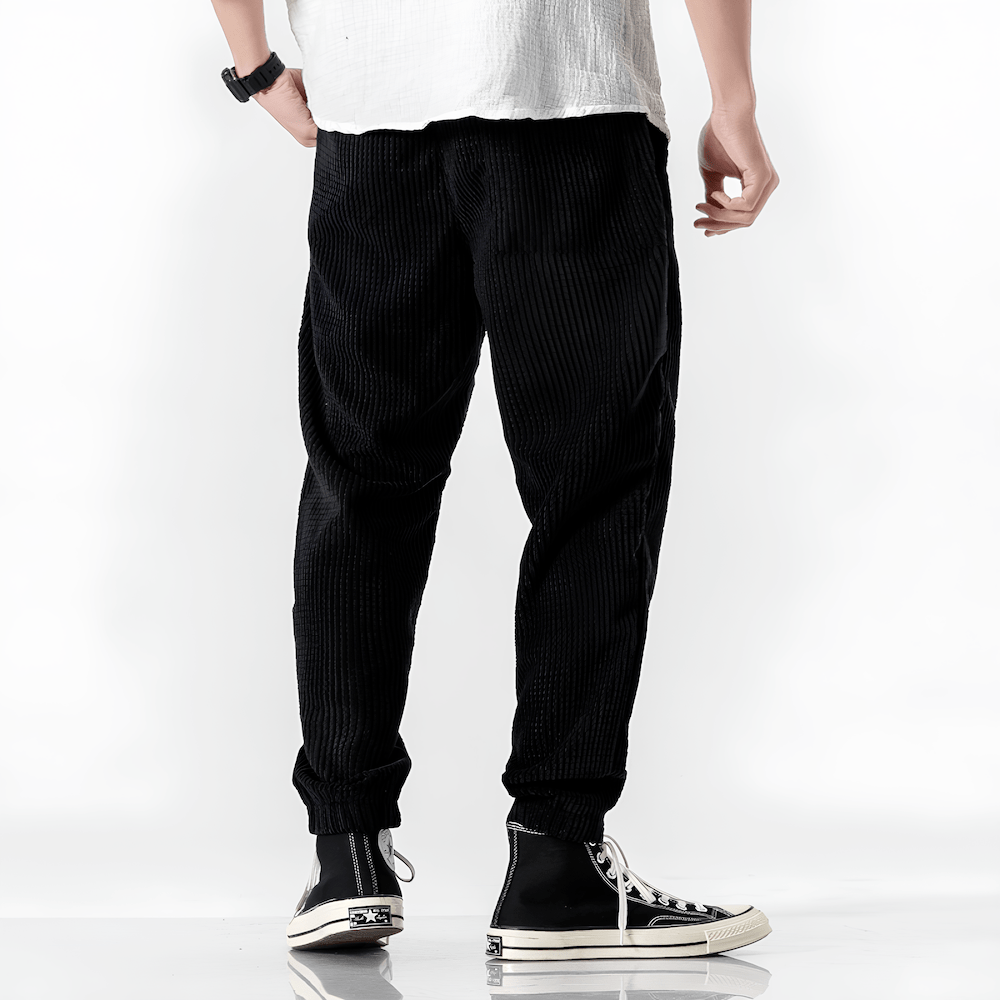 Matthijs | Corduroy Broek Heren Elastische Tailleband Rechte Pasvorm