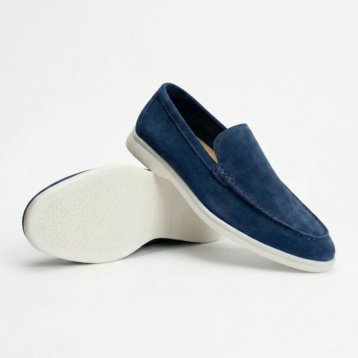 Milan | Penny Loafers Heren Suède Lichte Zool