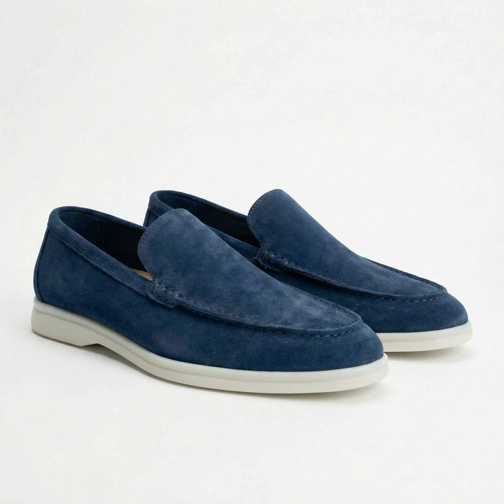 Milan | Penny Loafers Heren Suède Lichte Zool