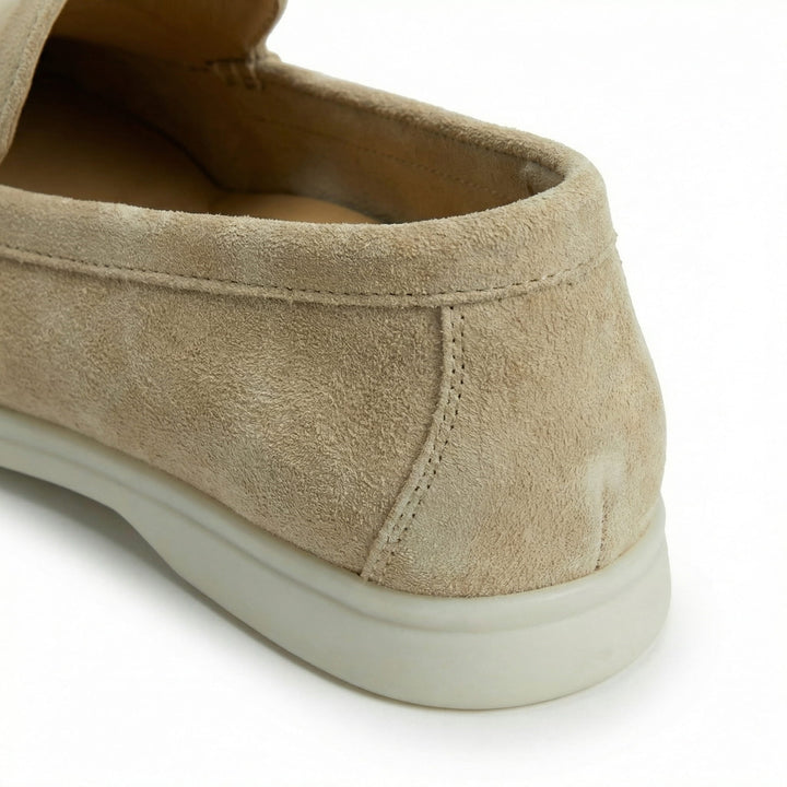 Milan | Penny Loafers Heren Suède Lichte Zool