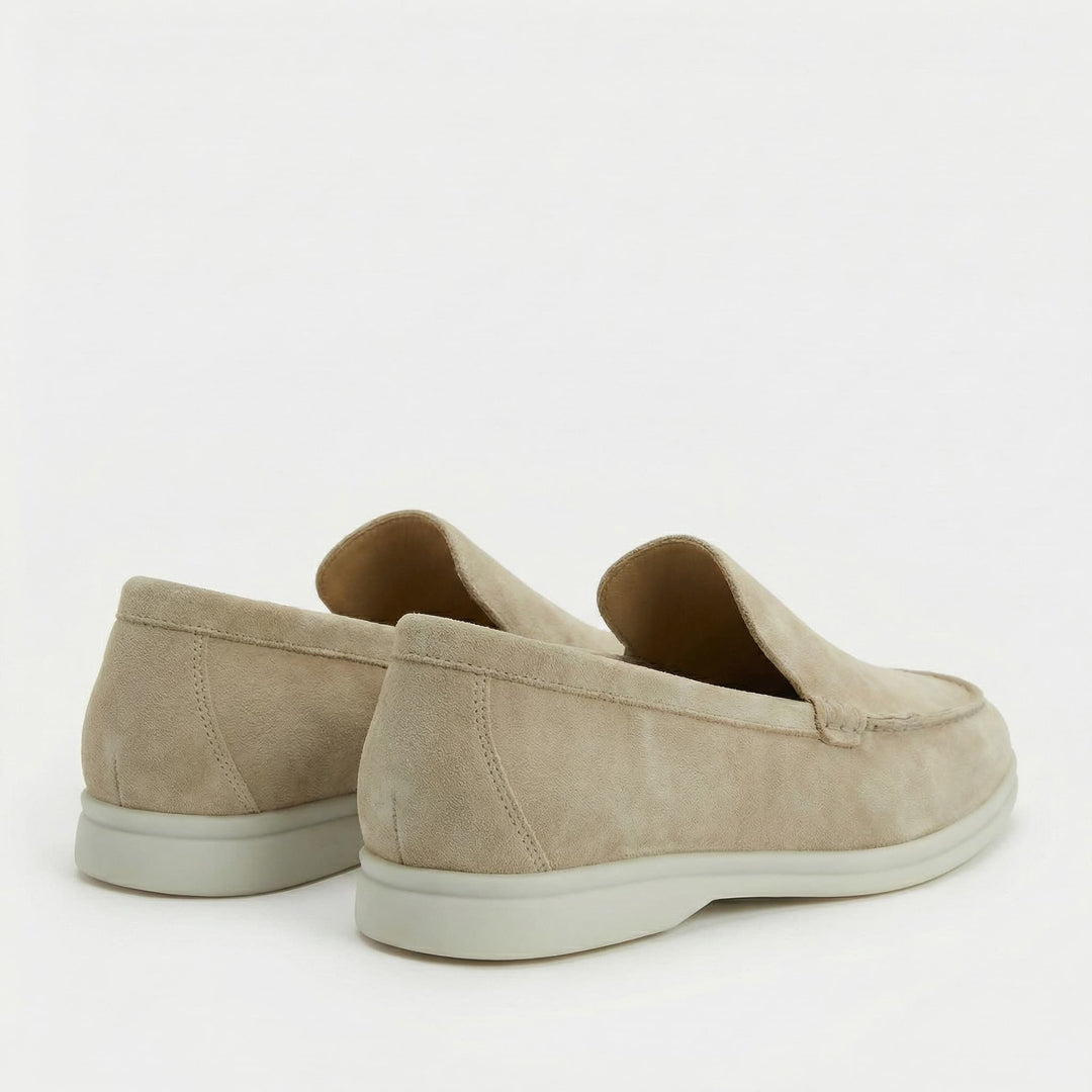 Milan | Penny Loafers Heren Suède Lichte Zool