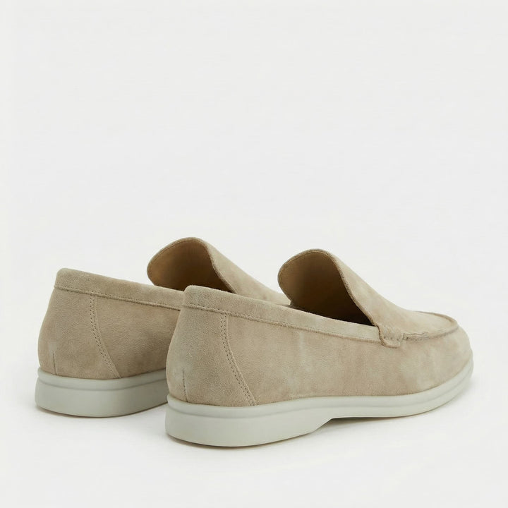 Milan | Penny Loafers Heren Suède Lichte Zool