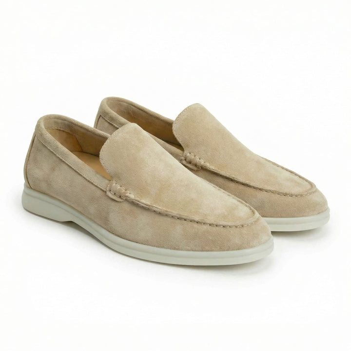 Milan | Penny Loafers Heren Suède Lichte Zool