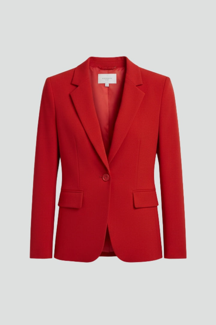 Miranda | Colbert Dames Getailleerde Blazer Enkele Knoop