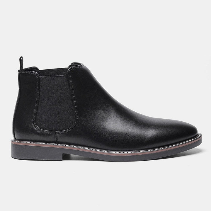 Niels | Chelsea Boots Heren Leren Enkellaarsjes
