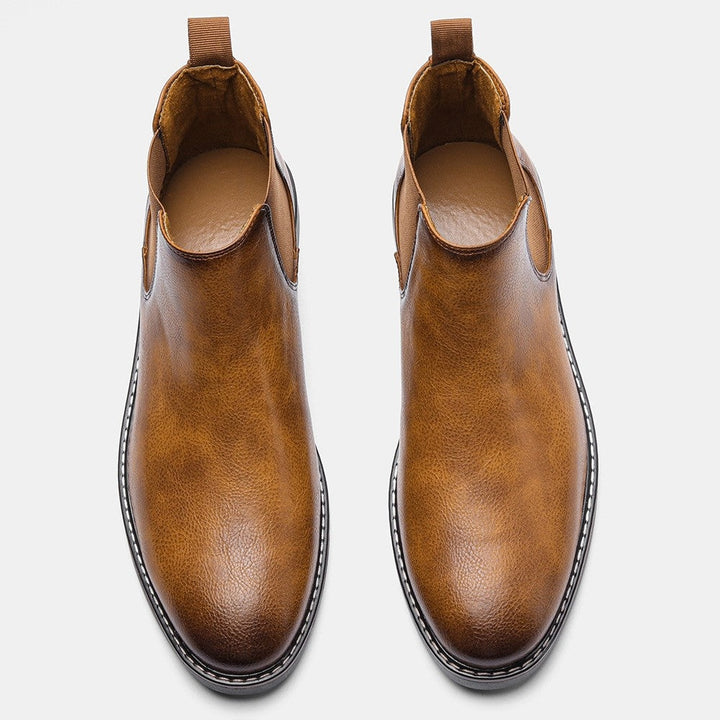 Niels | Chelsea Boots Heren Leren Enkellaarsjes