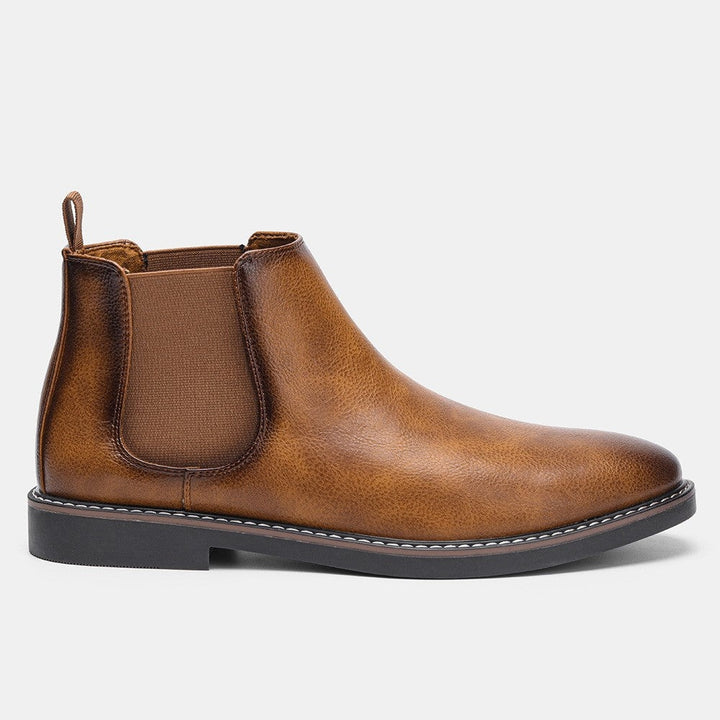 Niels | Chelsea Boots Heren Leren Enkellaarsjes