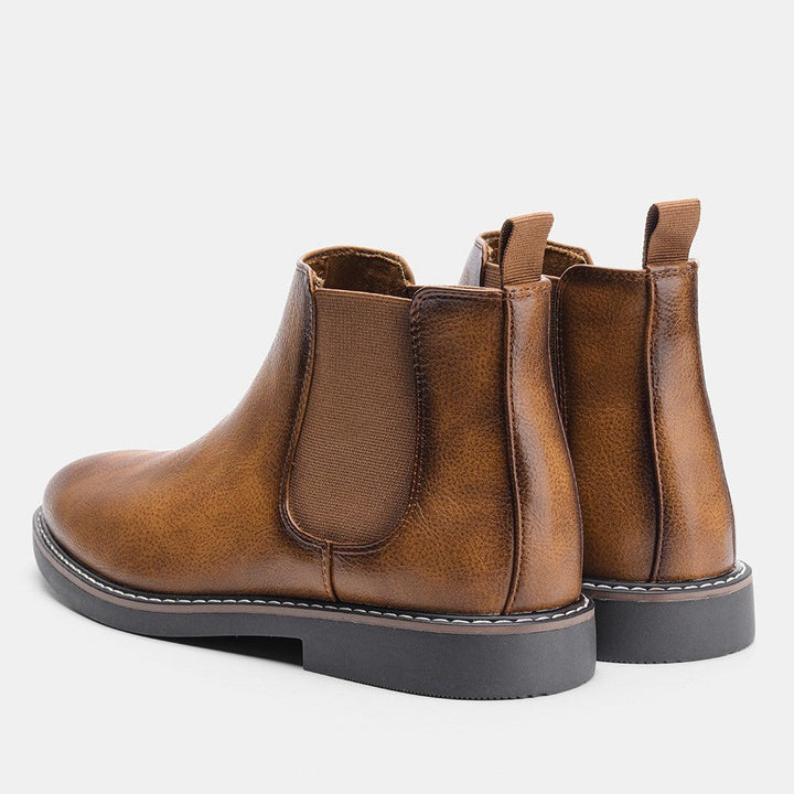 Niels | Chelsea Boots Heren Leren Enkellaarsjes