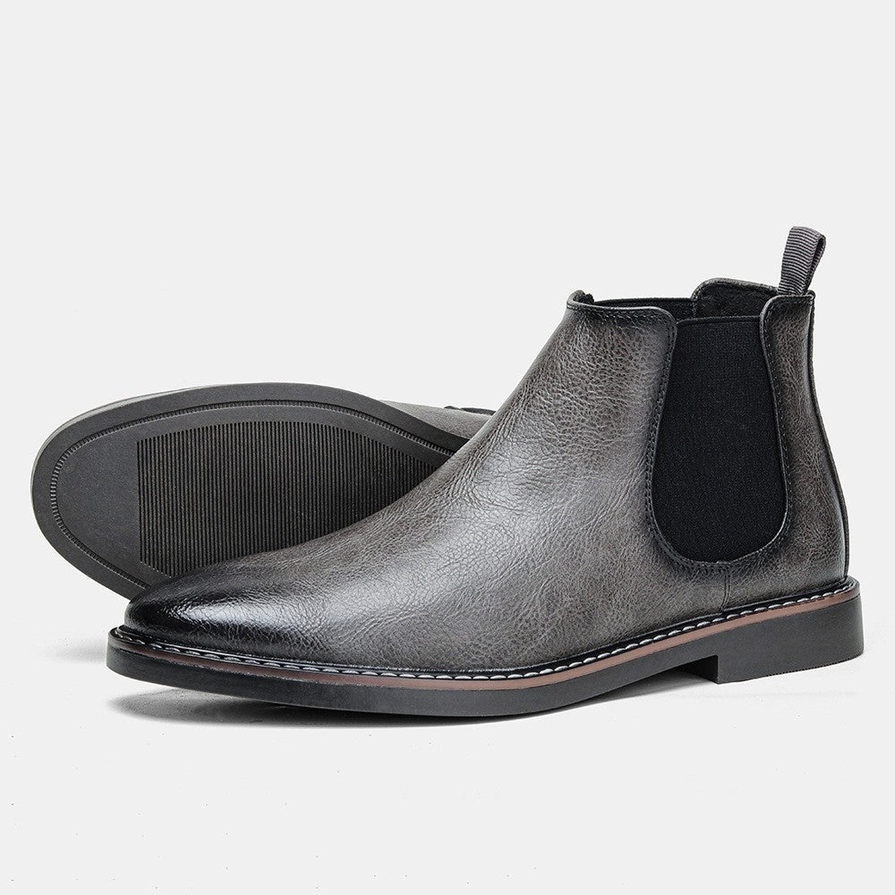 Niels | Chelsea Boots Heren Leren Enkellaarsjes
