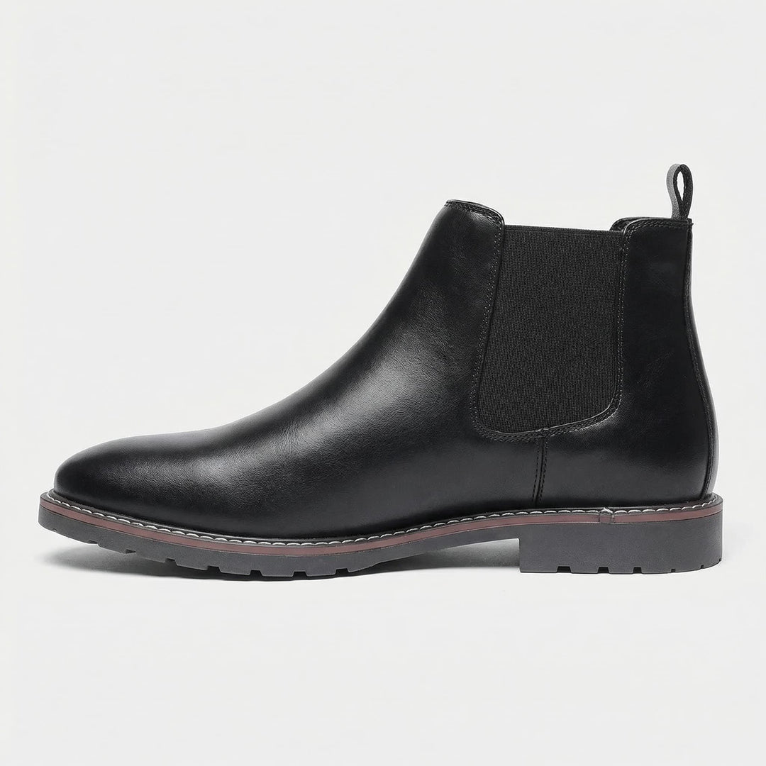 Niels | Chelsea Boots Heren Leren Enkellaarsjes