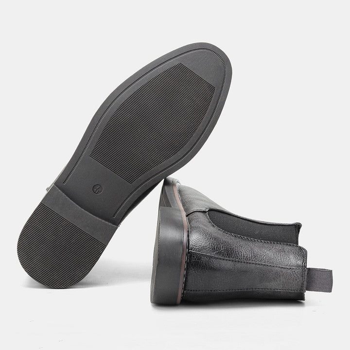 Niels | Chelsea Boots Heren Leren Enkellaarsjes