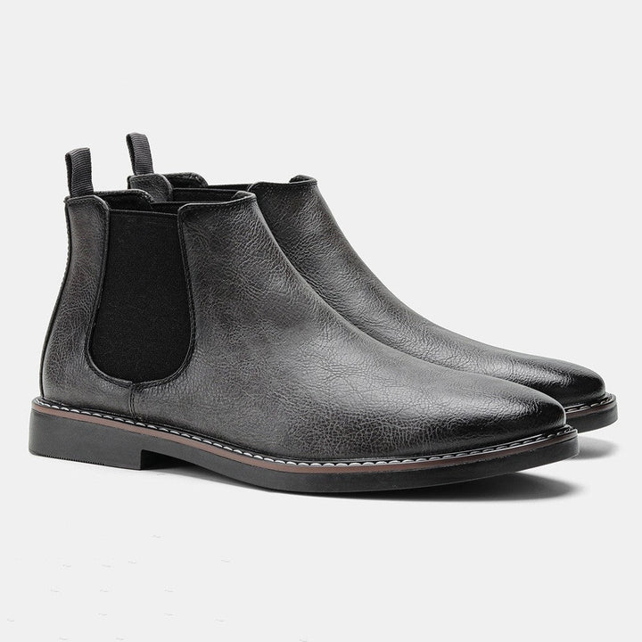 Niels | Chelsea Boots Heren Leren Enkellaarsjes