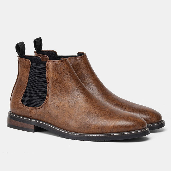 Niels | Chelsea Boots Heren Leren Enkellaarsjes