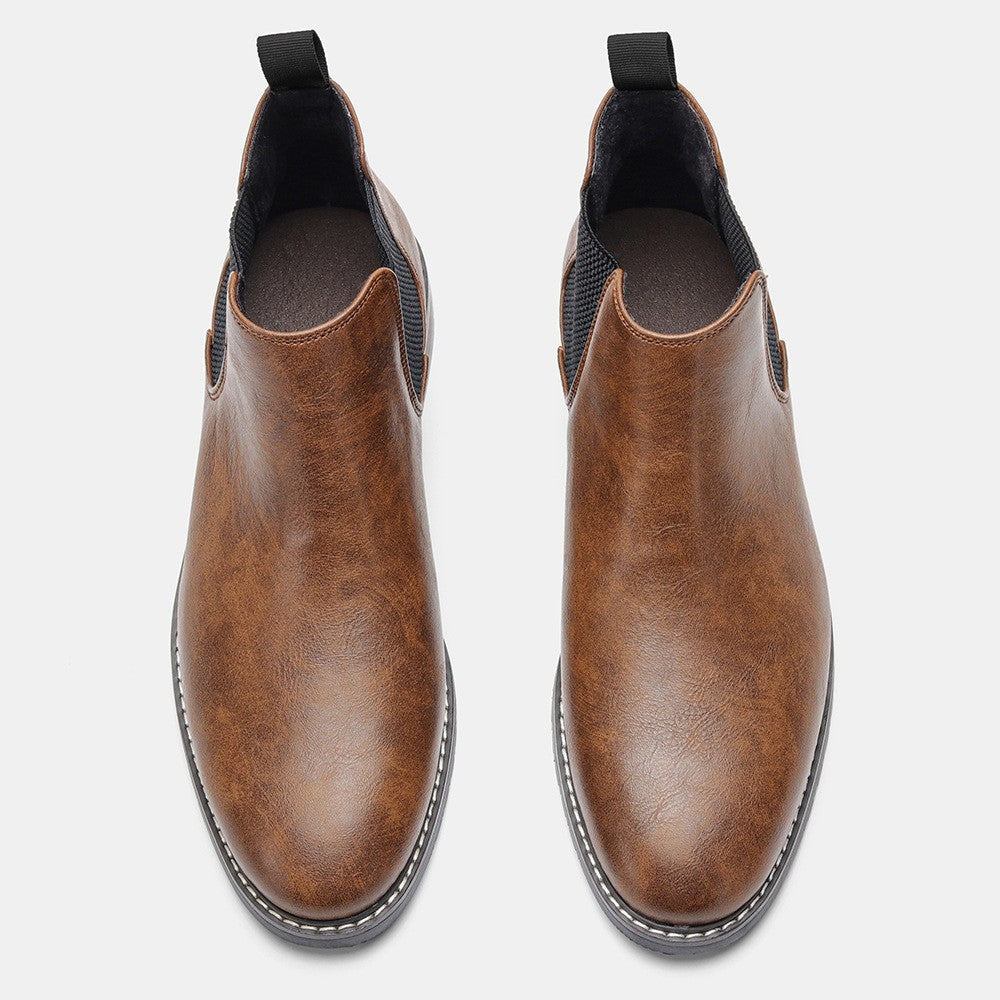 Niels | Chelsea Boots Heren Leren Enkellaarsjes